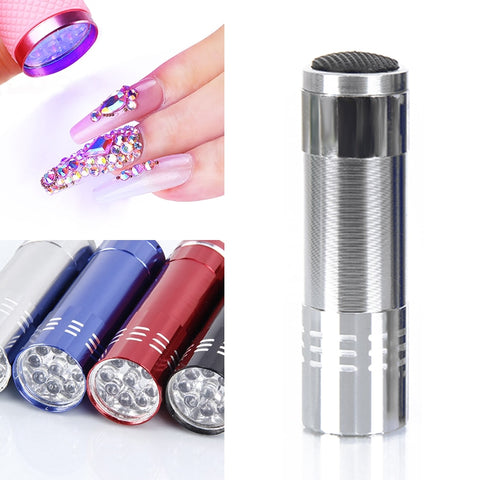 Nail Art Equipment 3 Led's Beads Manicuring Nail Tool