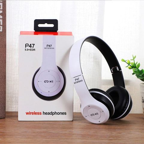 Bluetooth 5.0 Wireless Headphone HIFI Stereo Bass - Costsold