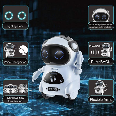 Mini Children's Robot Can Talk Smart Robot Toy - Costsold