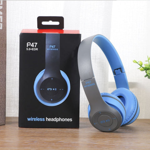 Bluetooth 5.0 Wireless Headphone HIFI Stereo Bass - Costsold