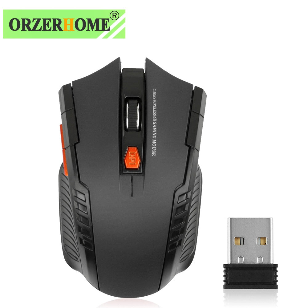 ORZERHOME 2.4GHz Wireless Mouse Optical with USB Receiver