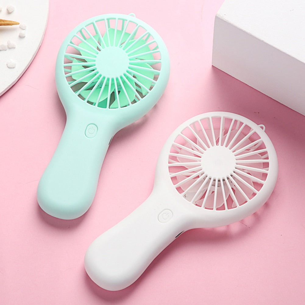 Usb Mini Wind Power Handheld Fan, Convenient And Ultra-quiet