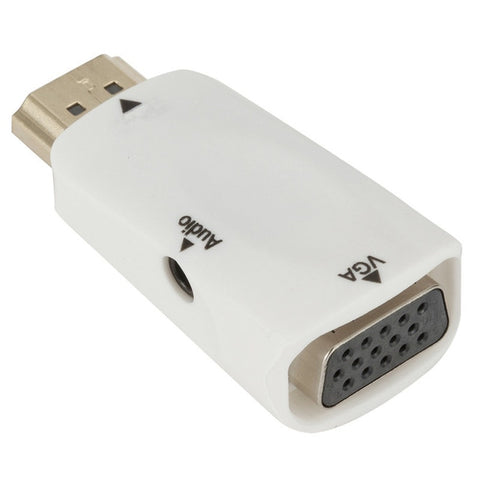 Male to VGA Female Adapter HD 1080P Audio Cable Converter 