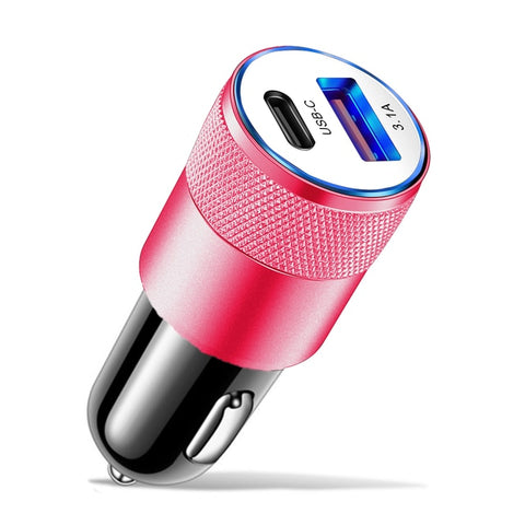 PD Car Charger 70W Car Charger USB Type & USB - Costsold