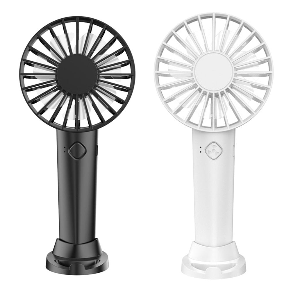 USB Rechargeable Mini Desktop Air Cooler Outdoor Fan