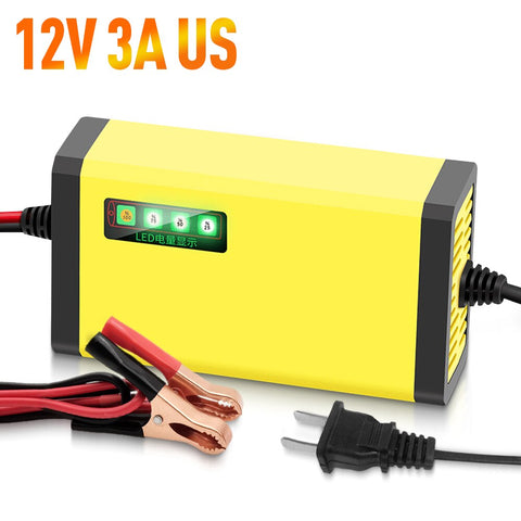 Intelligent Automatic Car Charger 12V Lead Acid Battery