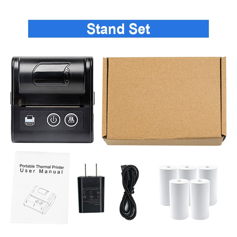 Mini Portable Printer Bluetooth Thermal Printer For Phone