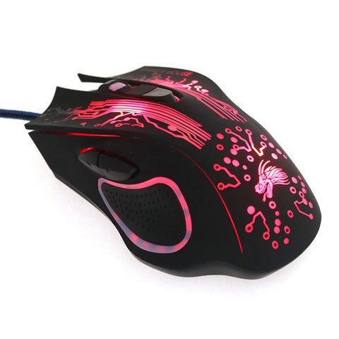 Colorful LED Gaming Professional Ultra-precise Mouse